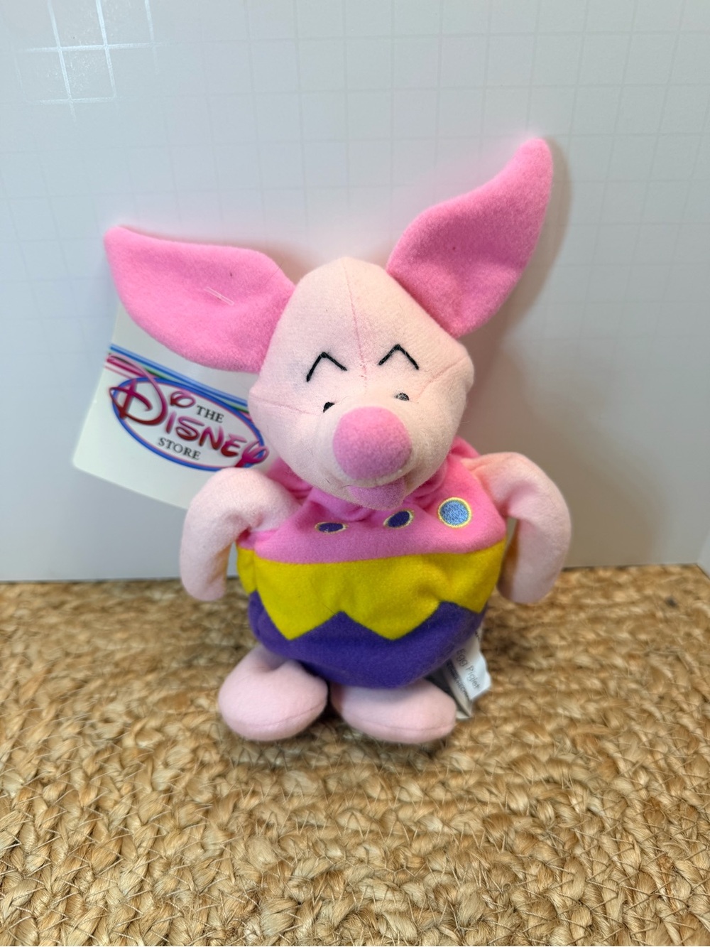 Disney Pink Easter Egg Piglet Plush with tags